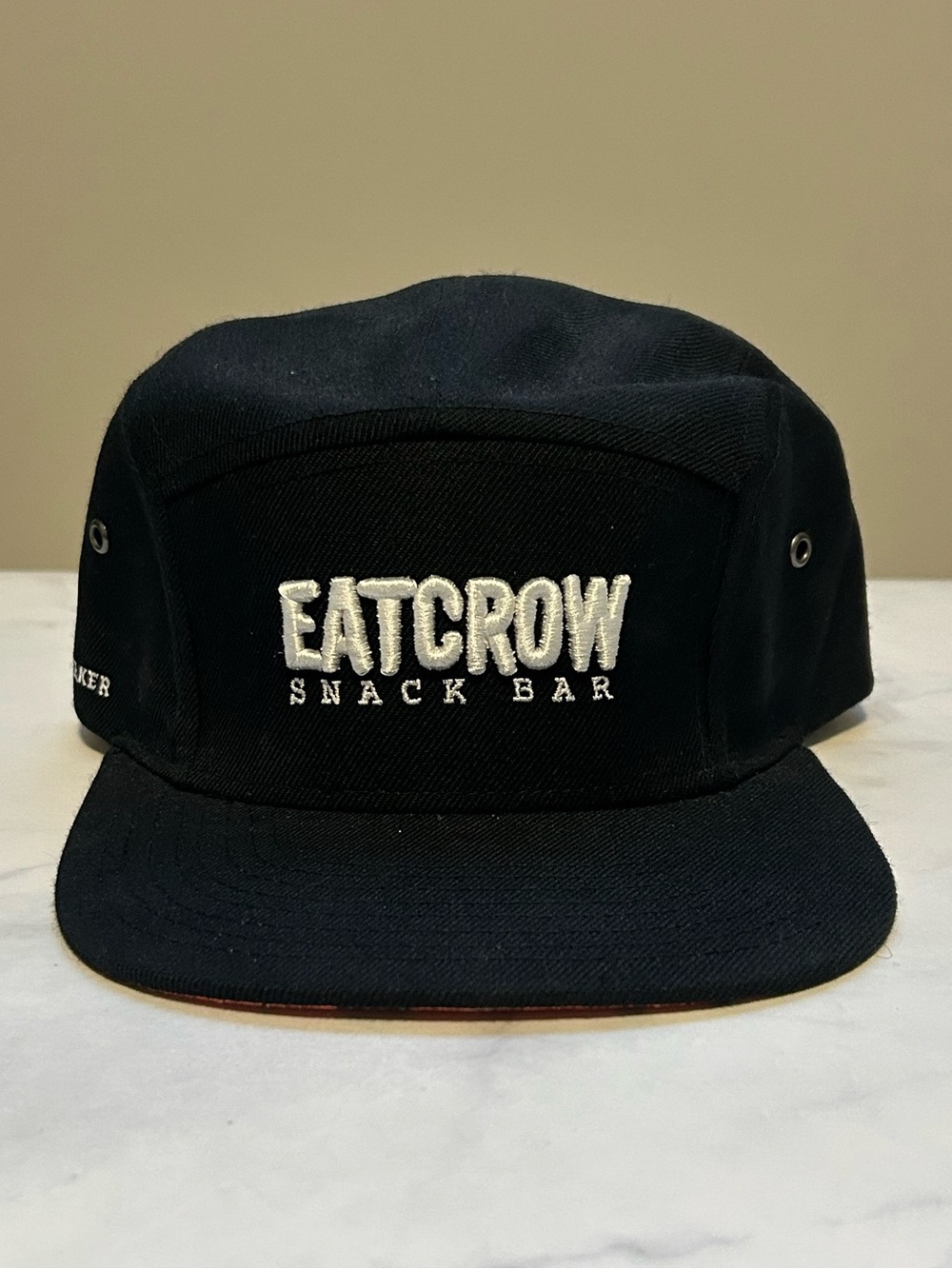 Medium Rare Chef - Eat Crow Snack Bar 5 Panel Cap